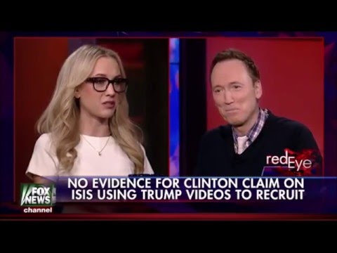 12-22-15 Kat Timpf on Red Eye - Hillary's ISIS Video Claim