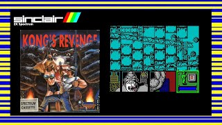 KONG'S REVENGE - ZX Spectrum Game Review