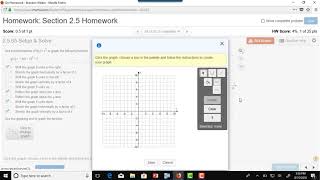 Graphing in MyMathLab