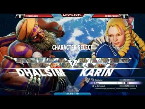 NLBC v.18 SFV Grand Finals - TS Sabin (Dhalsim) vs OG Shine (Karin)[720P60FPS]