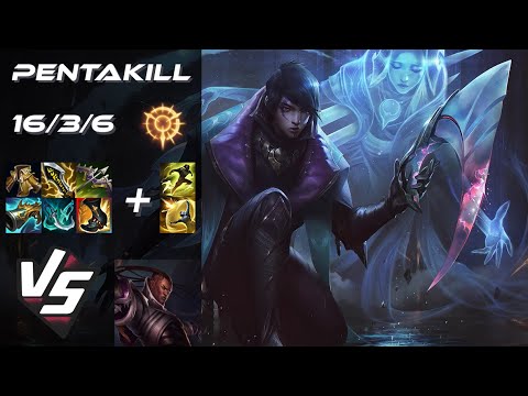 BOTTOM Aphelios vs Lucian [PENTAKILL] - NA Challenger Patch 25.24