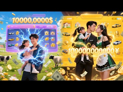 Poor Man Raising Daughter Alone gets'Super Farm Sys'Earns$1B Quickly,Buys Luxury Wed,Marries Beauty