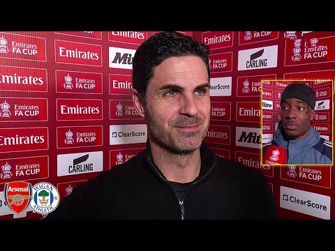 Mikel Arteta Post Match Interview 🔥| Arsenal vs Wigan Athletic 4-0