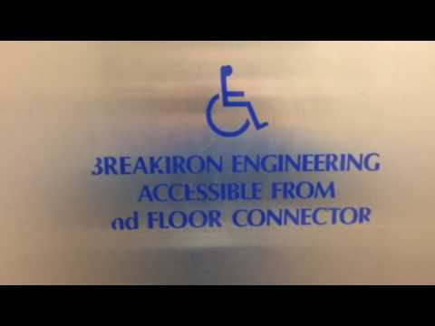 Lewisburg, PA: Dover Classic Hydraulic Elevator in the Charles A. Dana Engineering Building at BU