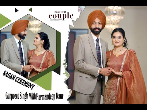 Gurpreet Singh &  Harmandeep Kaur ## Shagun ceremony ##Live By. Puran Studuo. Bhatoya Mb. 9855484063