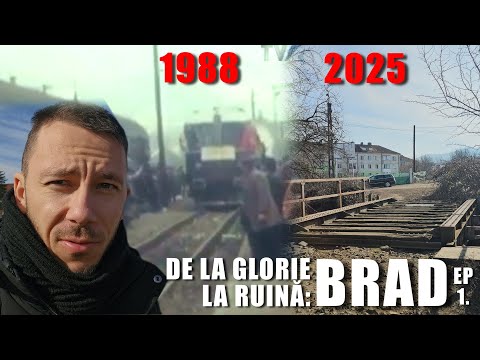 Asta a mai ramas din calea ferata Brad - Deva | Episodul 1: Brad