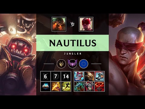 Nautilus Jungle vs Lee Sin - EUW Master Patch 25.13