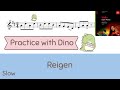 Slow Reigen Baklanova ABRSM 2024 Violin Grade 3 A3
