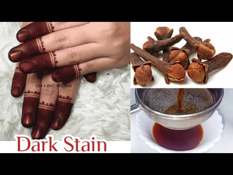 How to get Dark stain Mehndi Cone | Mehndi Cone at Home for Dark Stain| Perfect Mehndi Stain #mehndi