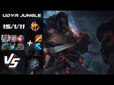 JUNGLE Udyr vs Kindred - EU Grandmaster Patch 14.8
