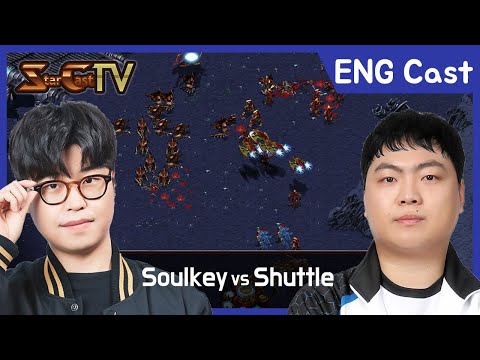 [ENG] Soulkey vs Shuttle (ZvP) - Starcraft Remastered (StarCastTV English) N-349