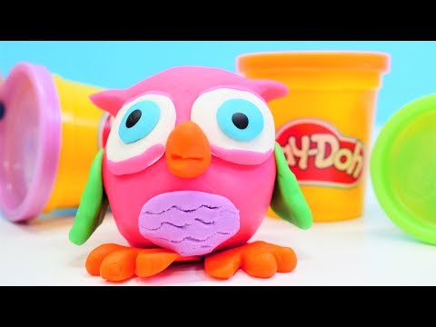 Play Doh Schule - Wir machen HopHop die Eule - Tolle Knete Ideen