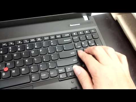 Lenovo ThinkPad E540 Unboxing and quick review 1/2