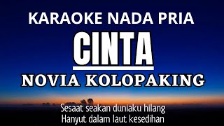 Download lagu Novia Kolopaking - Cinta (Karaoke Nada Pria  3) mp3