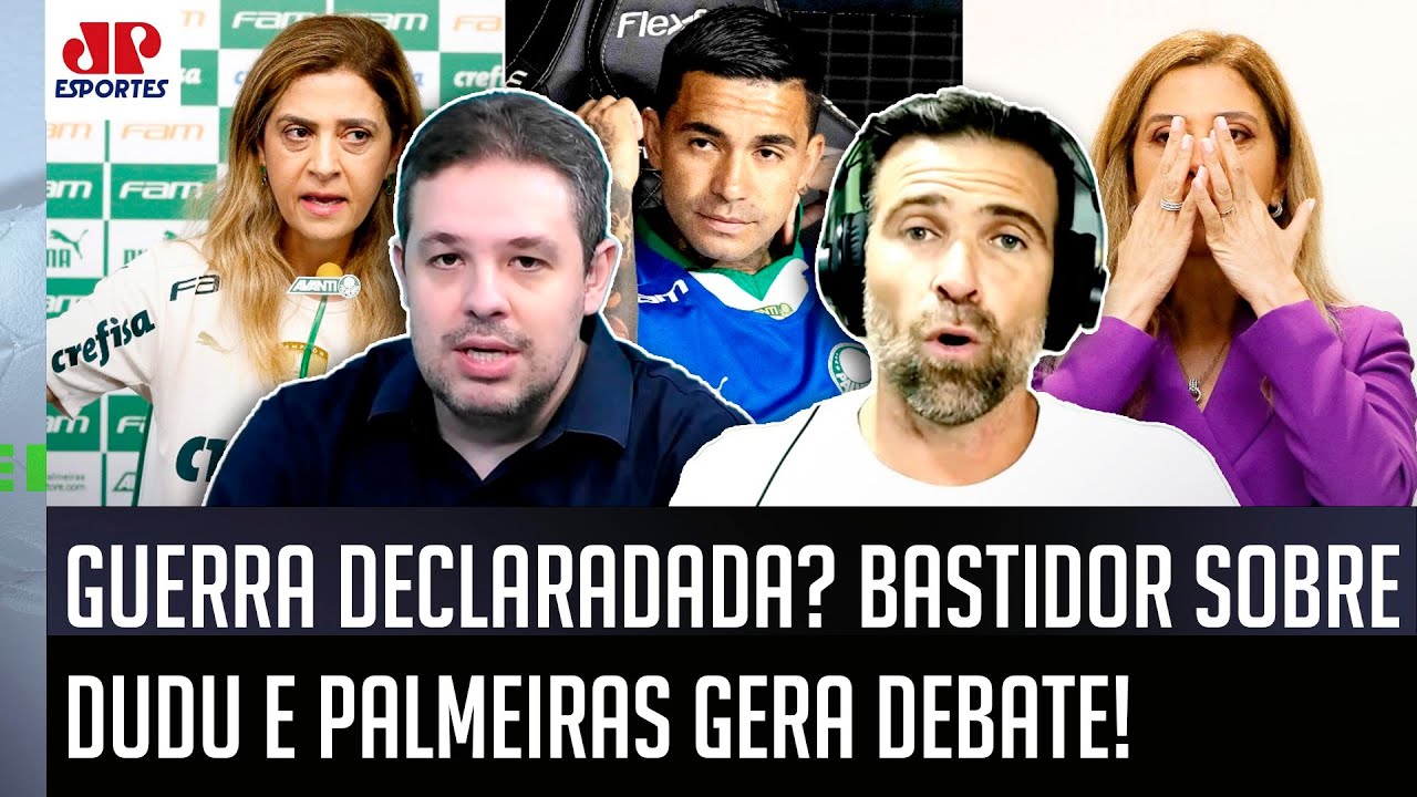 "EU NÃO CONSIGO ENTENDER, cara! SAIU A INFORMAÇÃO de que o Dudu..." OLHA esse BASTIDOR do Palmeiras!