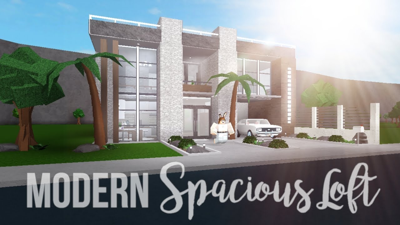 Bloxburg: Modern Spacious Loft 56K
