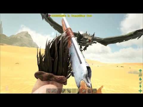 ARK  Survival Evolved Derrubando Poison Wyvern