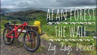 Afan Forest The Wall - Zig Zags Descent