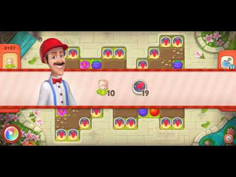 Gardenscapes 8407 level