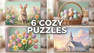 Satisfying Easter Memories: ASMR Jigsaw Puzzle Assembly for Relaxation & Stress Relief (6 Puzzles)