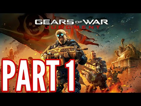 Gears Of War Judgment Walkthrough Part 1 "Baird's Testimony" (No Commentary)