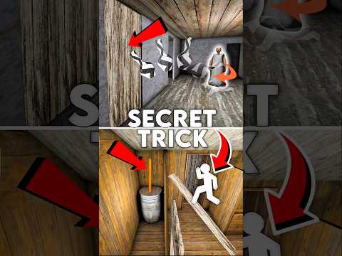 Plank Secret Trick in Granny Game – MUST WATCH!💀🔥#granny #grannyglitches #grannygame #granny1