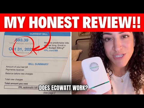 Part of a video titled Does ECOWATT POWER SAVER Work? - Energy Saving Device 2026