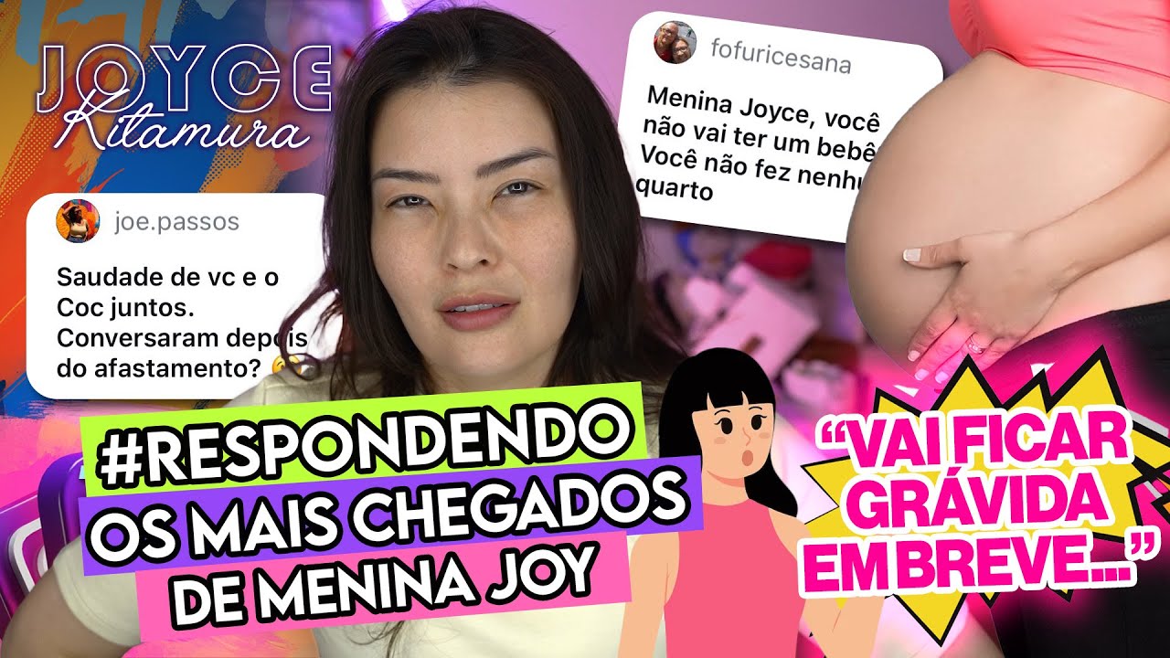 #JOYCERESPONDE ✨ RESPONDENDO AS PERGUNTAS DO BRASIL 🎊