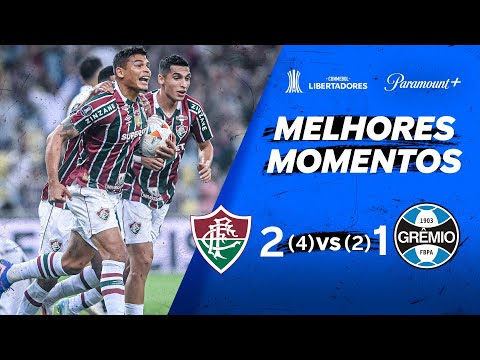 FLUMINENSE 2 (4) x (2) 1 GRÊMIO - CONMEBOL LIBERTADORES 2024 | Paramount Plus Brasil