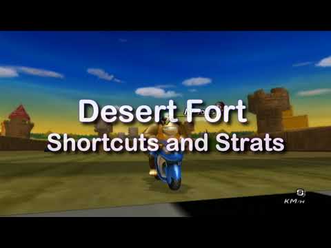 [MKWii] Desert Fort - Shortcuts and Strats