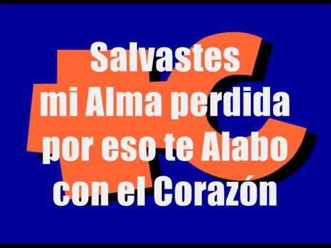 Pon aceite en mi lámpara con letra