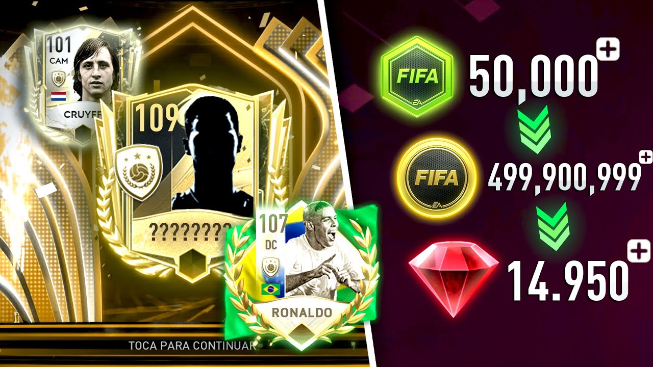 💵 FIFA POINTS, 💎 GEMAS, 💰 MONEDAS Y MI NUEVA CUENTA DE FIFA 22 MOBILE !!! 🤯