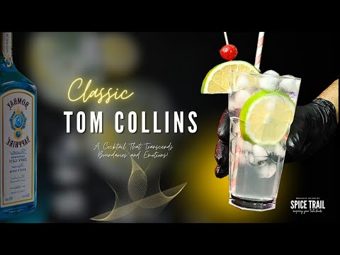 Tom Collins Cocktail Recipe | How to make Tom Collins Cocktail at home