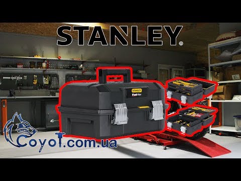 Stanley įrankių dėžė FMST1-71219, juoda video