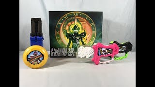 Kamen Rider Ex-Aid DX Memorial Finish Gashat Set II Review