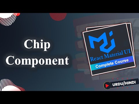Chip Component in Material UI | React Material UI Course in Hindi