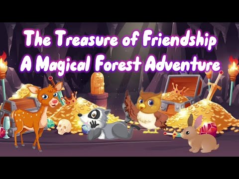 The Treasure of Friendship | A Magical Forest Adventure | short story in English for kids |stories|