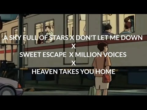 A Sky full Of Stars X Don't Let Me Down X Heaven Takes You Home  ( Dika Prasetyo Mashup) EDM Lyrics