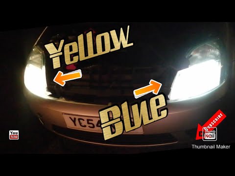 New head light bulbs mk 6 fiesta (white bulbs)
