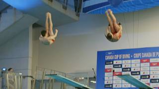 Canada captures team diving gold in front of home crowd | #CBCSports