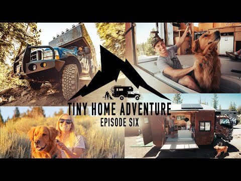 Tiny Home Adventure S3:E6 - MIKE BASICH TINY HOME BUILD - Kiteboarding Crash - Cliff Jumping - MORE!
