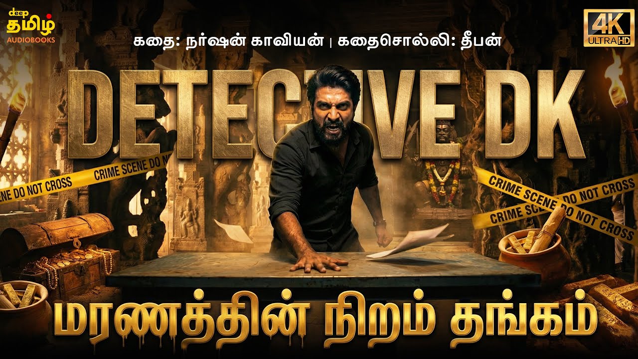 Detective DK | மரணத்தின் நிறம் தங்கம் | Crime Thriller Tamil Story | Narshan Kaviyan | Deepan