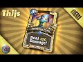 450 DAMAGE on TURN 7? This deck is INSANE! - Hearthstone Thijs