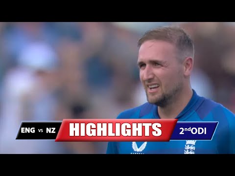 2nd ODI | Highlights | New Zealand Tour Of England | 10th September 2023