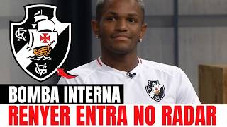 NINGUÉM ESPERAVA! Renyer ganha força internamente e diretoria já avalia cartada | notícias do Vasco