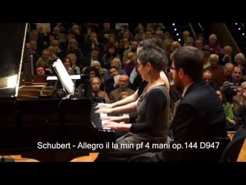 Maria-João Pires and Lilit Grigoryan - Franz Schubert - Allegro in A Minor, D 947 "Lebensstürme"