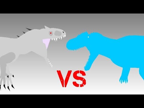 indominus rex vs tyrannotitan (stick nodes)