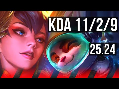 IRELIA vs TEEMO (TOP) | 11/2/9 | KR Diamond | 25.24