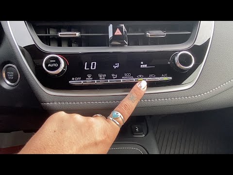 Toyota Climate Control (Air Conditioning): When do I use the Recirculating Cabin Air Button?