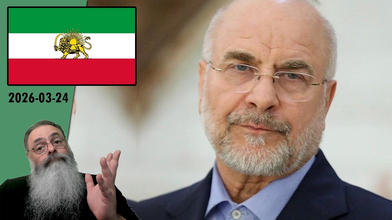 #Irã 2026-03-24: TRUMP estaria NEGOCIANDO com GHALIBAF, presidente da CÂMARA do IRÃ, mas POR QUE?